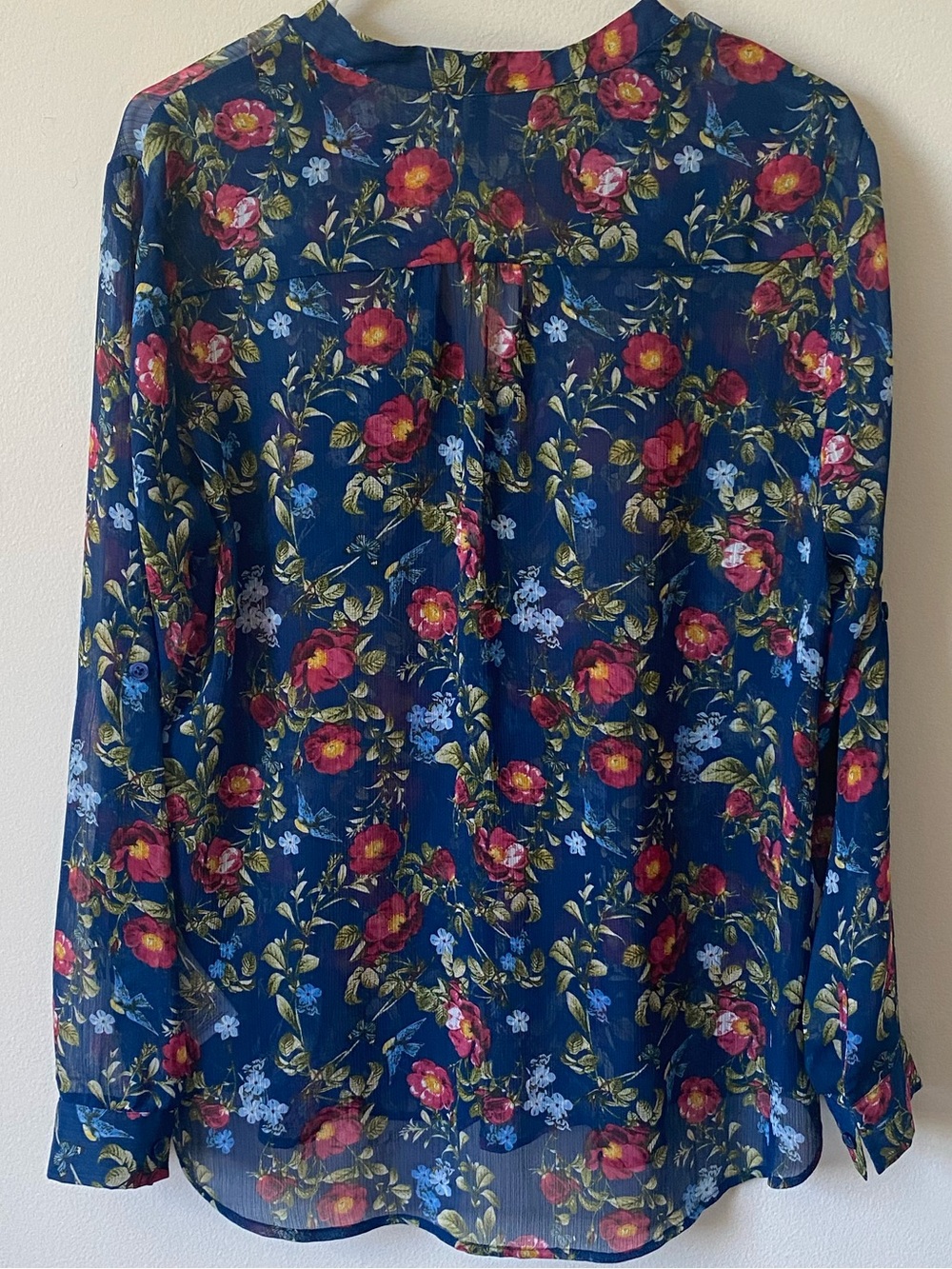 Kut from the Kloth Floral Button-Front Blouse - Picture 6 of 6